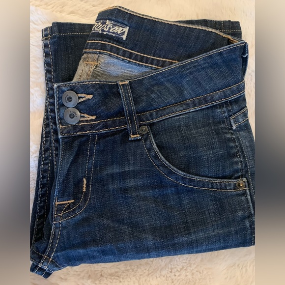 HUDSON dark wash boot cut denim jeans size 25 - Picture 3 of 12